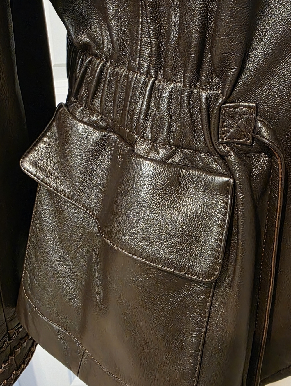 Balmain Leather Jacket Size Medium - Picture 4 of 16